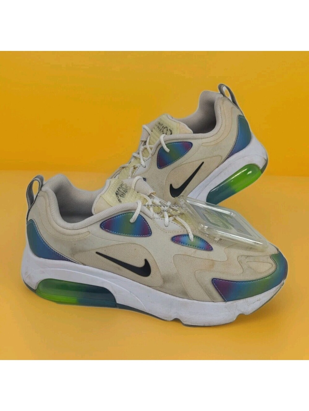 NIKE Air Max 200 20 'Bubbles Pack' Running Training Shoes Mens 10 44 Iridescent - Picture 5 of 15
